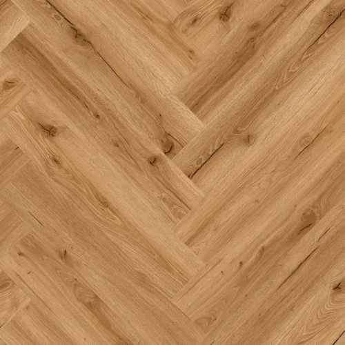SPC Herringbone Caramel Oak 690 Caramel Oak HB 690