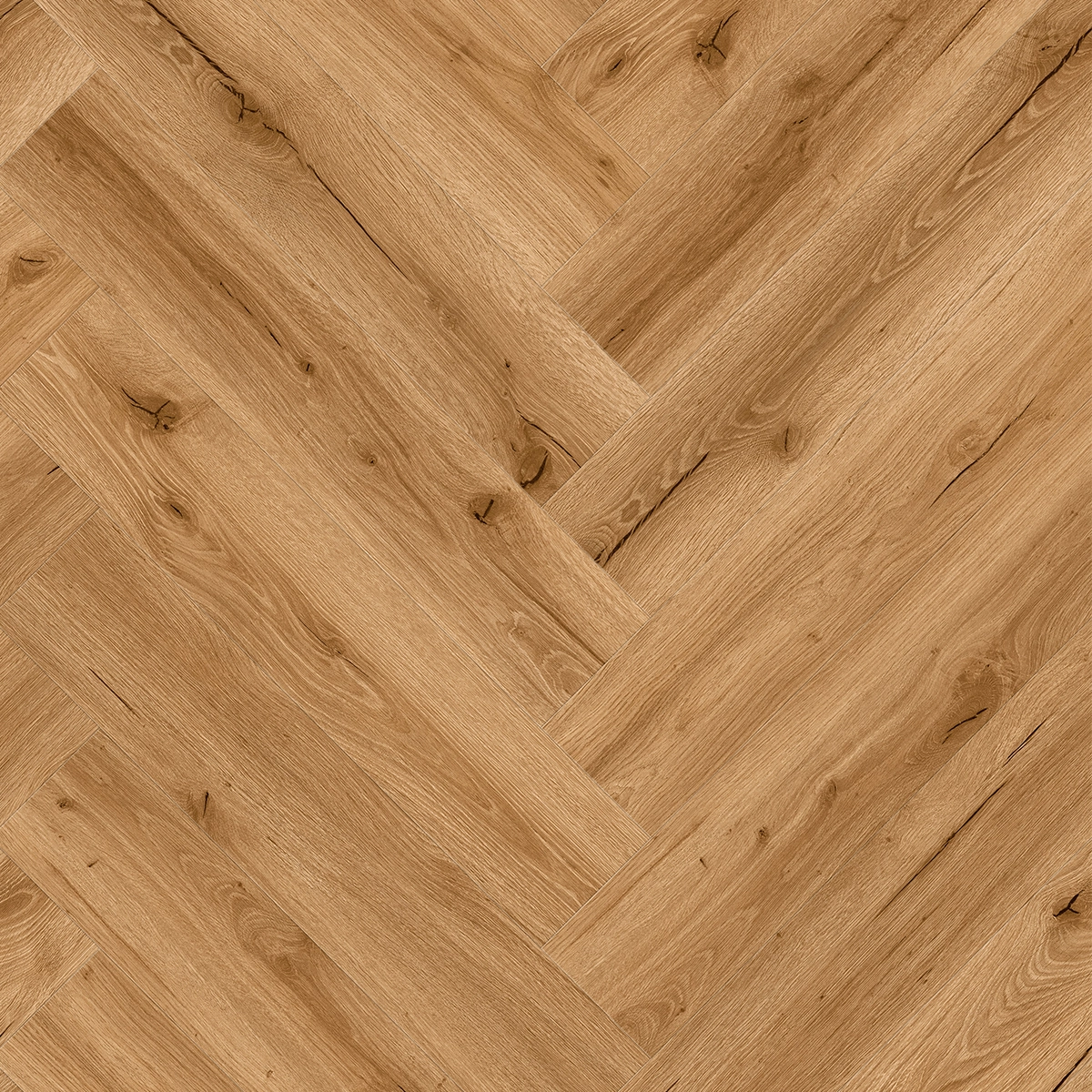 SPC Herringbone Caramel Oak 690